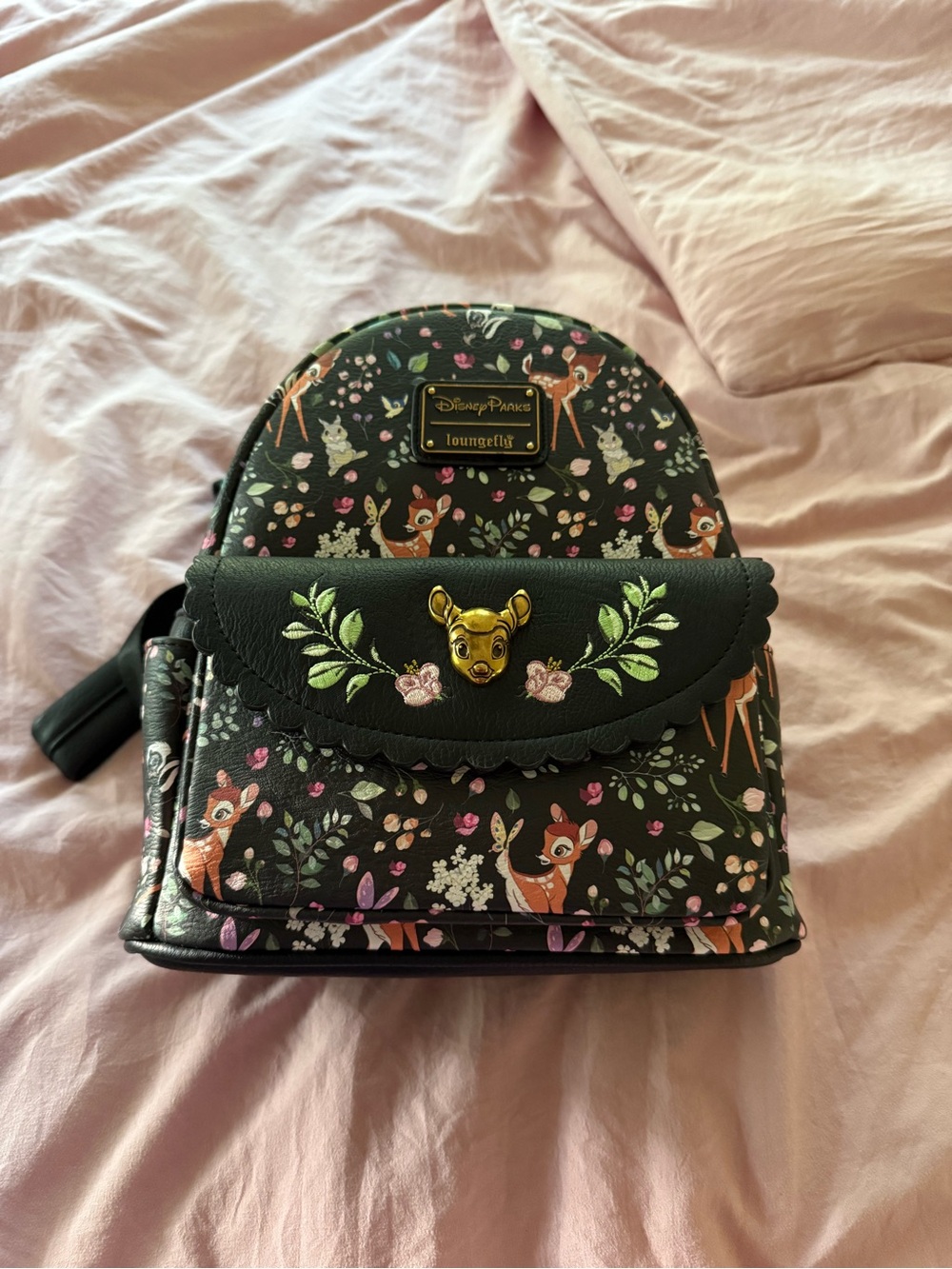 Loungefly Disney Parks Bambi Floral All Over Print Backpack